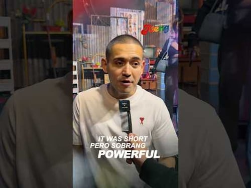 "It was short pero sobrang powerful" - Paolo Contis