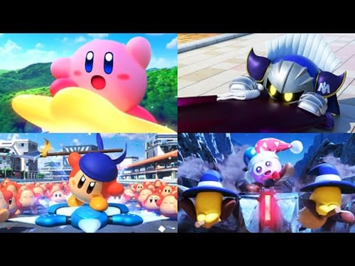 Kirby Air Riders – All Cutscenes & Movies (100% Collection)