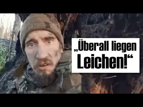 Russischer Soldat denkt, er muss sterben – doch dann ...