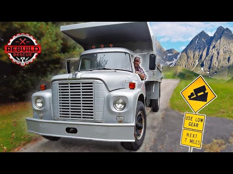 Will it Drive 250 Miles Over a Mountain after 15 years ?! 1969 International 1800 Dump Truck