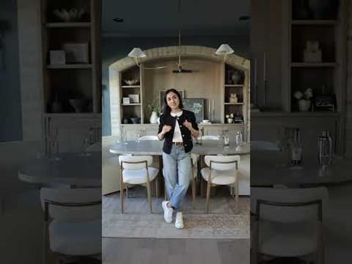 3 Ways to Add a Moody Dining Room and an Office in a Neutral Calm Home #homerenovation #2026trend