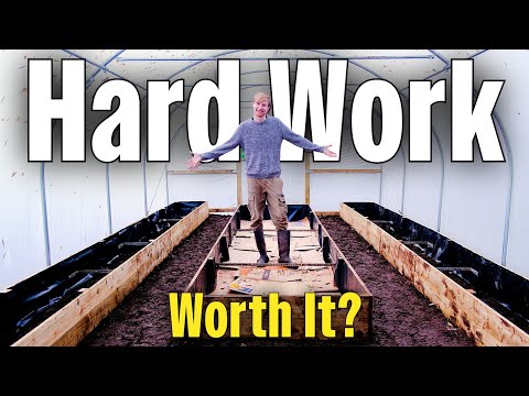 Building The ULTIMATE Polytunnel Raised Beds! | Allotment Gardening UK