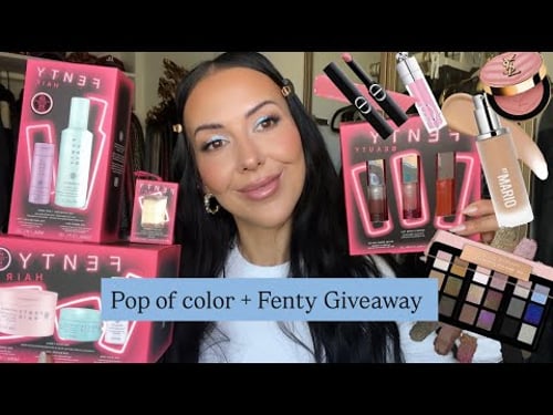 Pop of Color + FENTY BEAUTY GIVEAWAY!