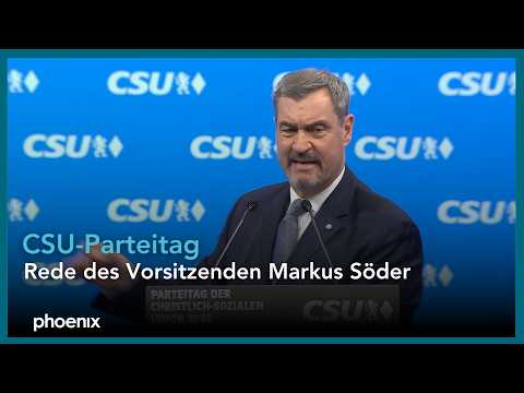 CSU-Parteitag: Rede des Parteivorsitzenden Markus Söder | 12.12.25