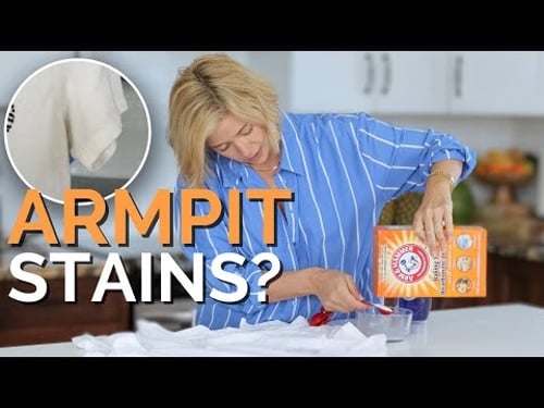 How to Remove Armpit Sweat Stains