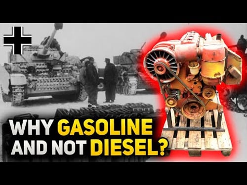 Why Did German Tanks Run on Gasoline and Not Diesel? | Documentary