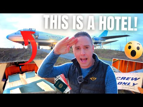 I Stay In A Jumbo Jet Hotel!