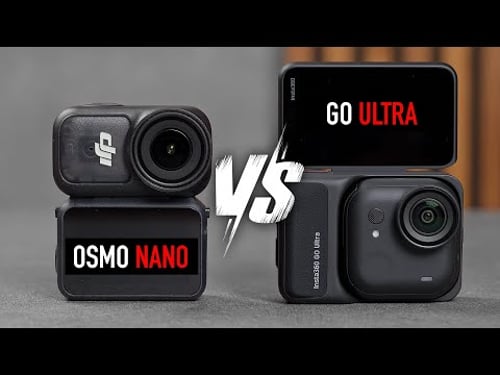 DJI Osmo Nano vs Insta360 GO Ultra – Der echte Alltagstest
