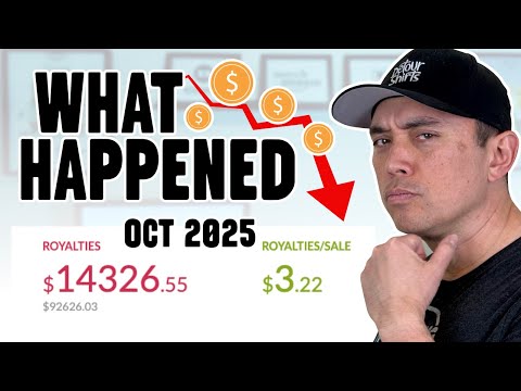 I Made LESS This October on Amazon Merchβ¦ But Hereβs the Truth