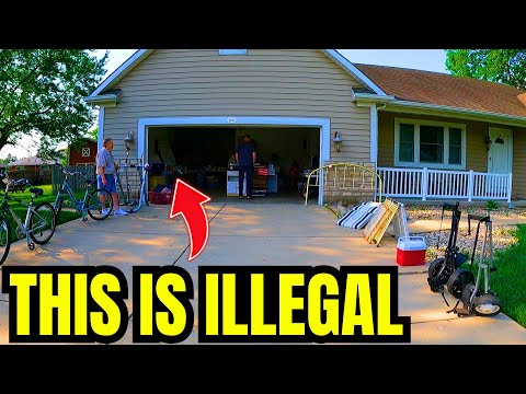 THIS GARAGE SALE ITEM IS AGAINST THE LAW TO SELL