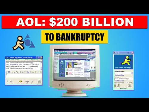 AOL: $200 BILLION to Bankruptcy - How 30 Million Americans Lost Their First Email