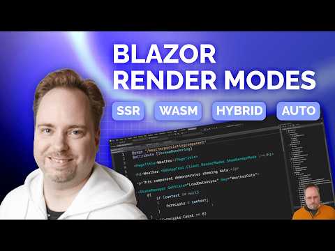 Master Blazor Render Modes in .NET 8 & 9 – SSR, WebAssembly, Hybrid & Auto Explained