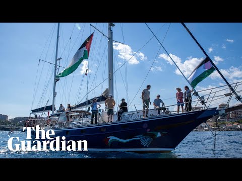 Israeli government holds briefing on Gaza-bound flotilla – watch live