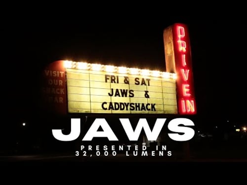 I Watched JAWS on its 50th Anniversary at the Skyview Drive In (Plus Projector Room Tour)