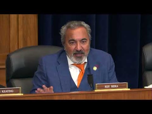 Bera Presses Trump Official on U.S. Extended Deterrence Commitments to South Korea