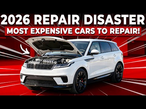 These 10 Cars Will Be TOO EXPENSIVE to Repair in 2026