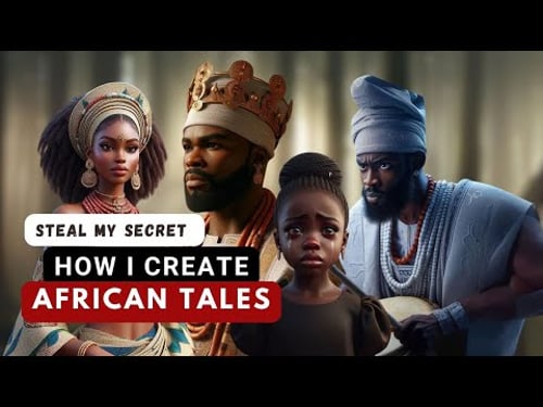How to create your own animated African Folktales | DETAILED