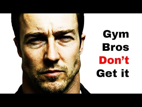 You're not Tyler Durden.