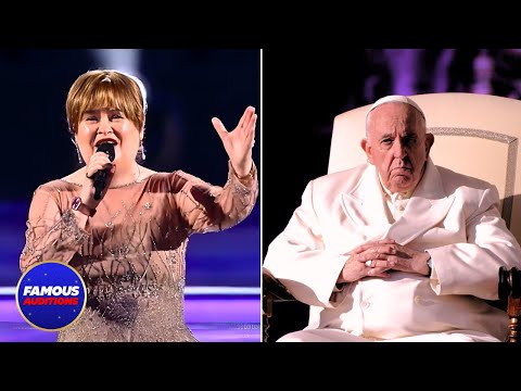 When Susan Boyle Sang for Pope Francis in STUNNING Vatican Perfomance + Farewell Message