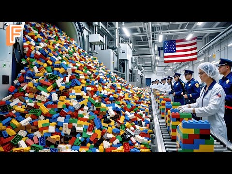 How Millions Of LEGO Bricks Are Made Inside LEGO’s Mega Factory