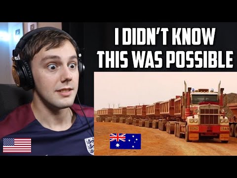 American Reacts to Australian Road Trains