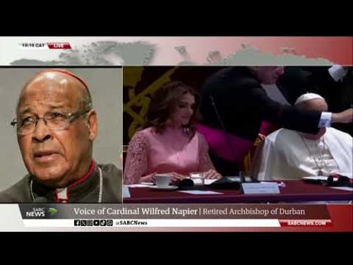 Pope Francis | He expressed himself in simple terms: Cardinal Wilfred Napier