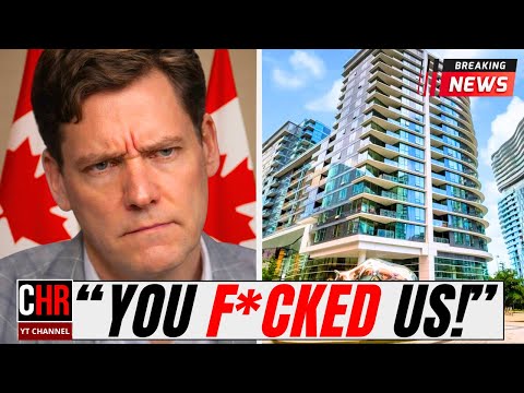 BC Premier LOSES IT After Buyers Flee From Condos Crashing The Market!