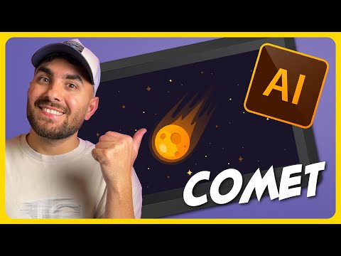 How To Create A Comet In Adobe Illustrator