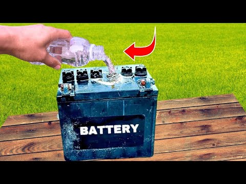Your battery will last forever! The secret to reviving old batteries for free!