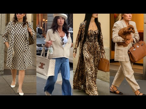 LATEST MILAN STYLE ๐ฎ๐น TIMELESS FALL OUTFITS IDEAS BY ITALIAN STREET FASHION | LUXURY SHOPPING TRENDS