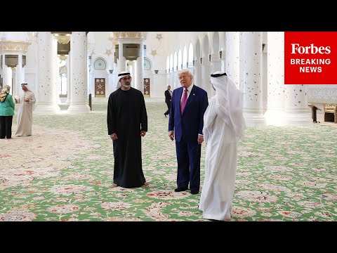 WATCH: President Trump Takes Tour Of The Sheik Zayed Grand Mosque With Abu Dhabi’s Crown Prince