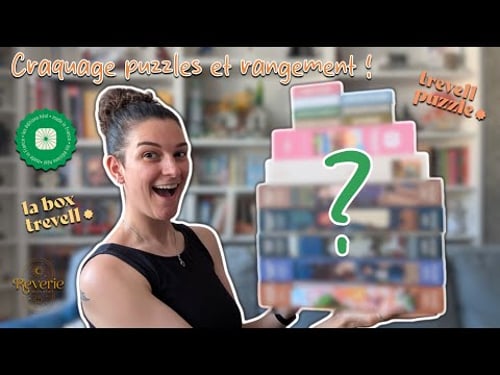 CRAQUAGE puzzles et RANGEMENT de la puzzlethèque 🤭🧩