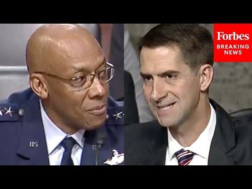 Tom Cotton Questions Chairman Of Joint Chiefs Of Staff Nominee About Munitions Shortages And Ukraine