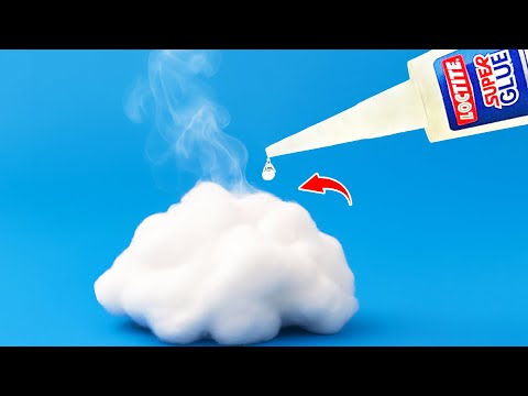 Super Glue and Cotton Miracle! Pour Glue on Cotton and Amaze With Results