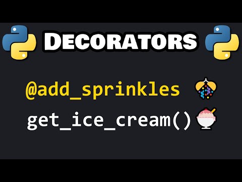 Learn Python DECORATORS in 7 minutes! 🎊