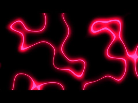 🎬 4K Screensaver – Fluorescent Pink Lines in Motion | Psychedelic Loop (No Audio)