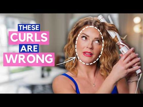 Are You Wearing The WRONG Curls For Your Face Shape? Watch Before Curling Your Hair