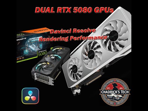 DUAL 5080s in Davinci Resolve Studio - Crazy Results