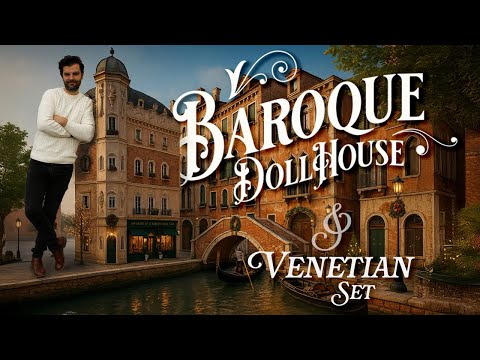 I Built a Huge Dolls' House at a 1:10 Architectural Scale Inspired by Our Venetian Xmas Set