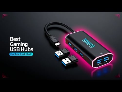 5 Best Gaming USB Hubs in 2025 – Fast Data & Multi-Device Support