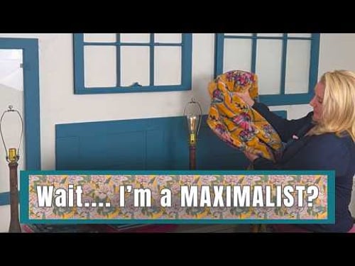 Apparently I'm a Maximalist!!!...Here's How I Found Out/ Family Room Makeover Part 4
