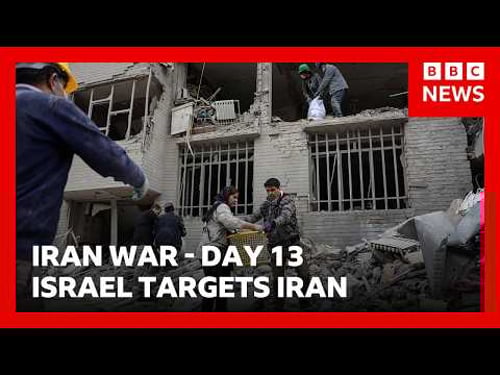 Israel launches Tehran strikes, hours after first statement from new Iran supreme leader | BBC News