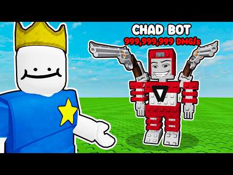 i built the DEADLIEST ROBOT in Roblox Build, Fight, Steal!
