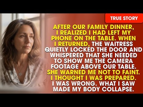 As I Was Leaving, the Waitress Locked the Door and Whispered, “Promise You Won’t Pass Out”