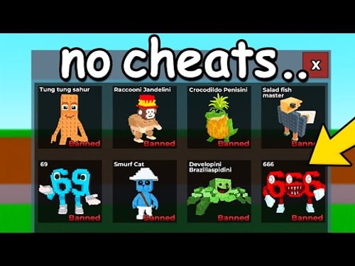 I Secretly Got Every Banned Brainrot..