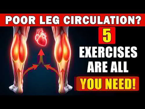 Over 60? Do THESE 5 Exercises for Poor Leg Circulation | Senior Life