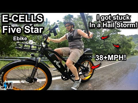 Ecells Five Star eBike Ride: Unmatched Power & Performance!