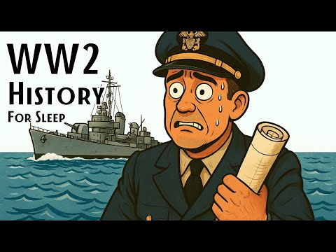 What Life Was Like on a US Navy Destroyer During WW2 | Relaxing History for Sleep