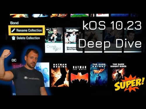 Kaleidescape kOS v10.23 Hands-On with New Movie Collections Features & HDMI CEC