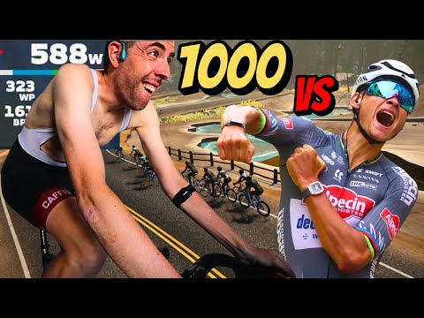 Me and 1000 Zwifters Vs Mathieu van der Poel